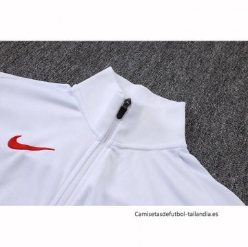 Chandal de Chaqueta del Paris Saint-Germain Nino 2025-2026 Blanco